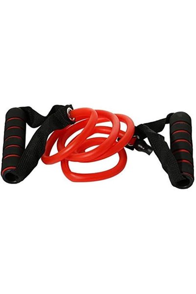 Other أربطة ذراع لتمارين المقاومة، مقاس 1.2 متر، لون أحمر - Mf126-1-R