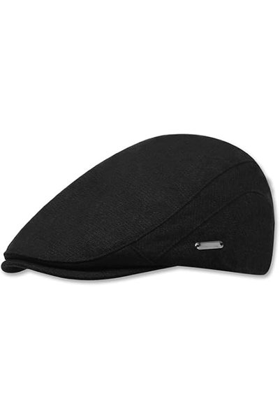 TERRIFI Vintage Flat Cap for Men and Women, Adjustable Cotton Beret Newsboy H...
