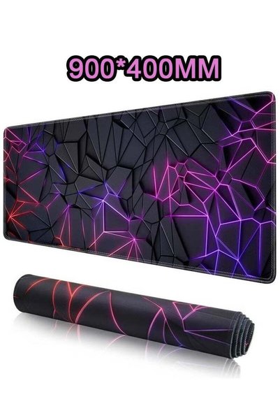 Haidue 900x400mm Large Mouse Pad Extended Mouse Pad Non-Slip Rubber Base Gami...