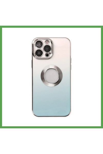 Generic Brand iPhone 13 Pro Compatible Case Best Silicone - Turquoise Mgc