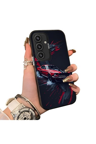 Hontinga For Samsung Galaxy S25 Compatible Silicone Edge Hard Back Case Class...