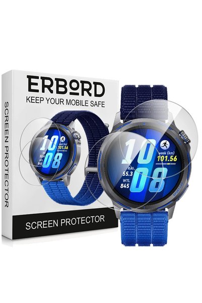 ERBORD 2x Sticlă securizată pentru Huawei Watch GT Runner 2, Sticlă