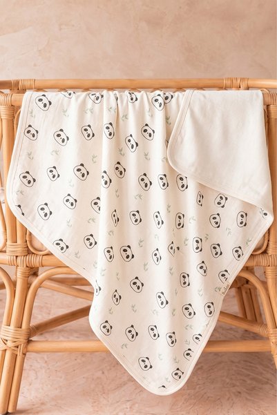 Rocha Baby Soft Cotton Baby Blanket - Unisex Newborn Blanket