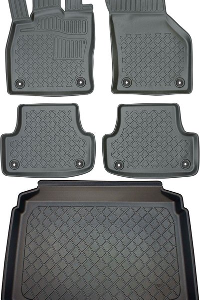 Max-Dywanik Audi A3 8V Sportback din 01.2013-03.2020 SET - covorașe auto + co...