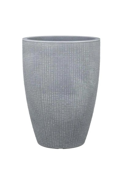 Scheurich Barceo High Plastic Plant Pot (29 x 40 cm, Gray)