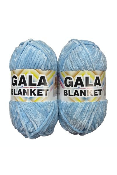 Gala Blanket Kalın Kadife Örgü İpi 2'li Set 500 gr