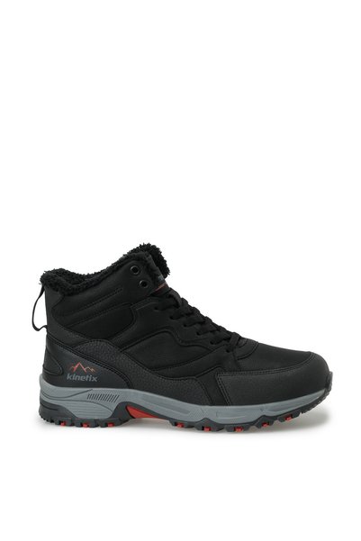 Kinetix Arctic Pu Krk Hi Black Men's Fur Boots