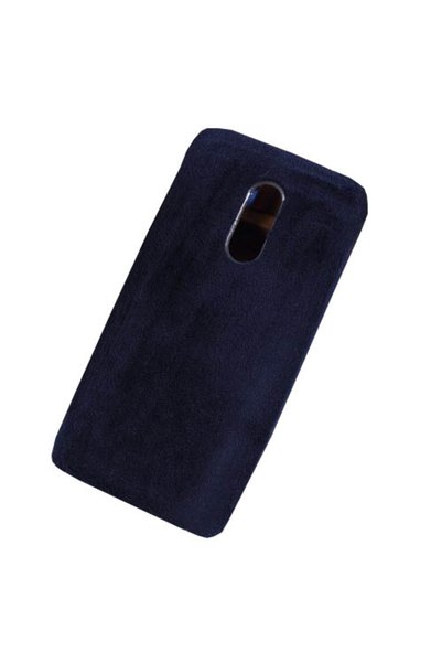 OEM Μαλακή Γούνινη Θήκη Πλάτης για Xiaomi Redmi 5 Plus, Σκούρο Μπλε