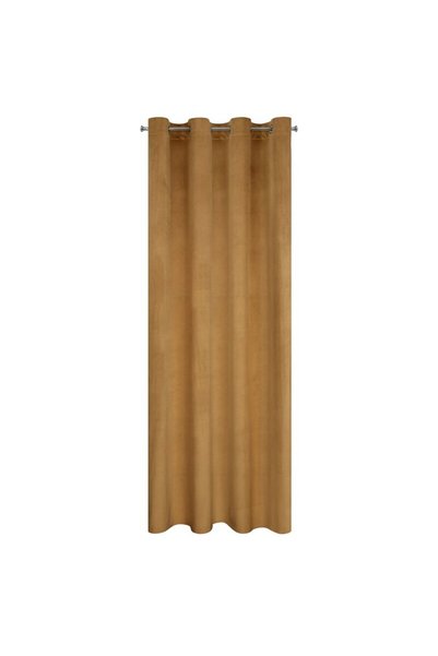 Design 91 Draperie ROSA 140 x 250 cm cu inele Eurofirany galben inchis