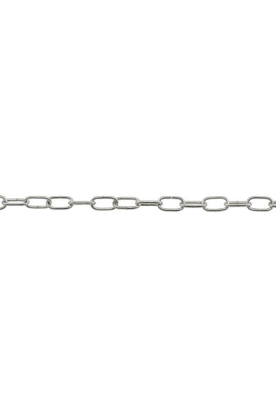 Suki Nickel-Plated Steel Round Wire Chain Pack (2 mm, Sold Per Meter)