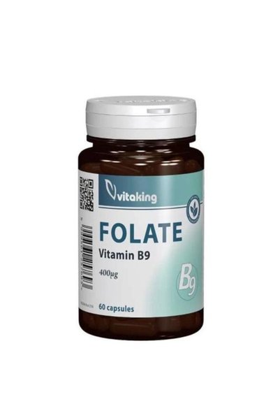 Vitaking Folat 400 µg (Vitamina B9) - Folate, 60 capsule