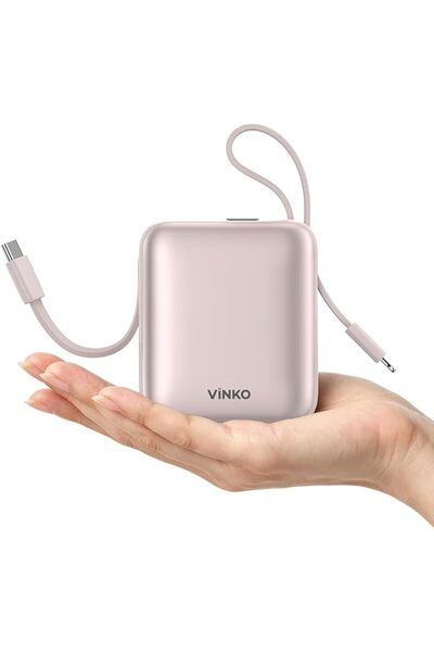 vinko بنك طاقة V9، شاحن محمول صغير بقوة 22.5 واط USB-C سعة 10000 مللي أمبير، ...