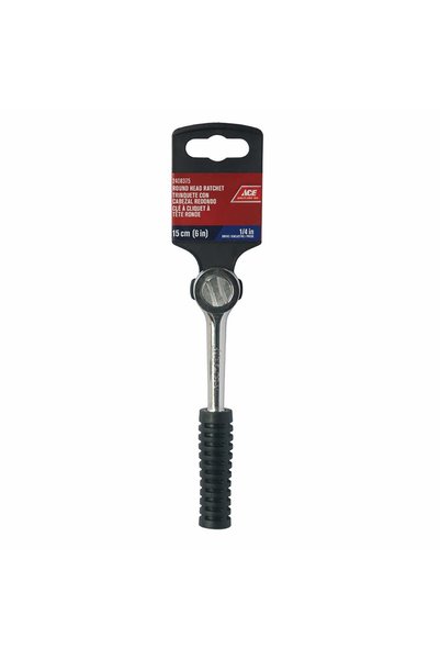 ACE Steel Standard Round Head Ratchet (13.8 x 2.9 x 2.5 cm)