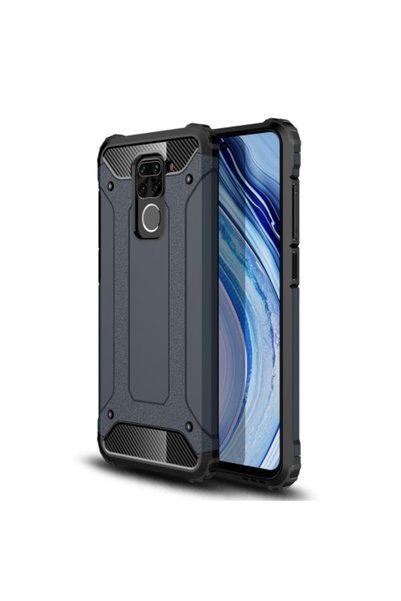 OEM Υβριδική Θήκη Tough Armor για Xiaomi Redmi Note 9 – Σκούρο Μπλε
