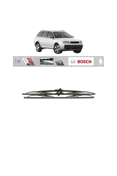 Bosch Σετ 2 μάκτρα υαλοκαθαριστήρων για AUDI ALLROAD C5 (4BH) από το 2000-200...
