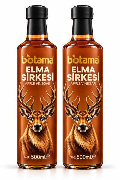 Biotama Elma Sirkesi 2'li Paket 2 x 500 ml