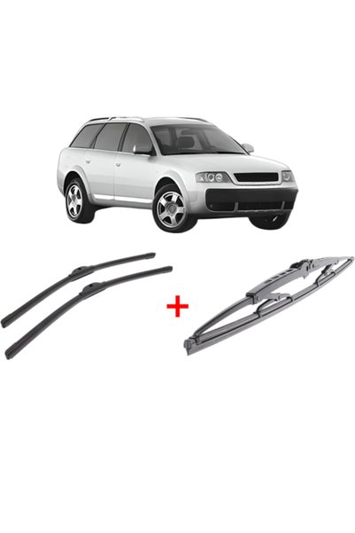 Bosch Set of 3 wiper blades AUDI ALLROAD C5 (4BH) 2000 - 2005, windscreen and...