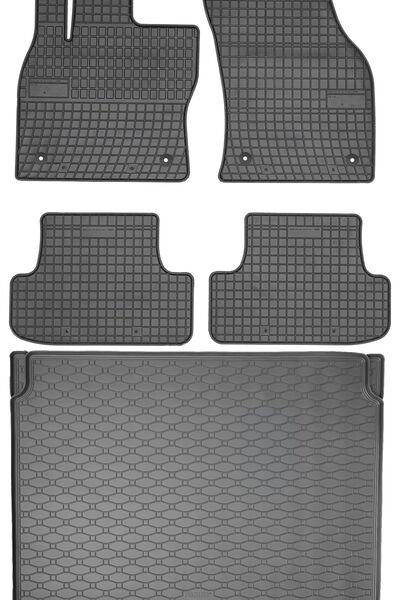Max-Dywanik Audi Q2 Crossover din 2016 SET - covorașe auto din cauciuc + covo...