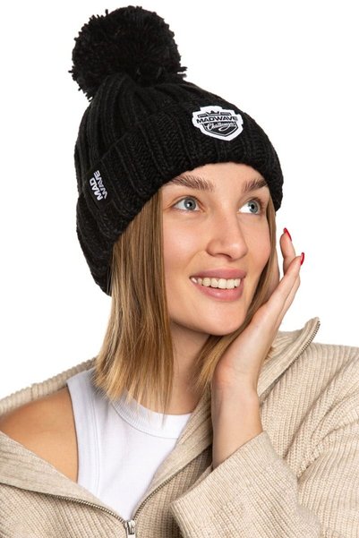 Mad Wave Swimming Cap (Black)