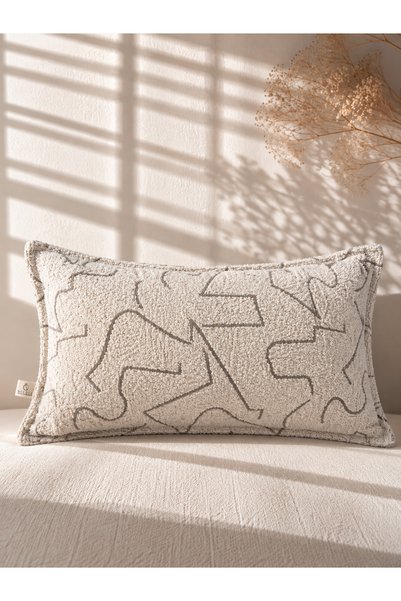 needle home textile .decoration Arcos Cream Cushion Cover (30X50)