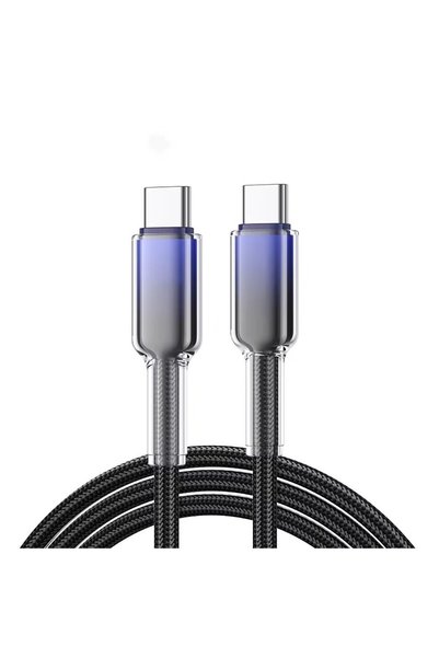OEM Cablu USB-C la USB-C, Încărcare rapidă 60W, Nailon împletit rezistent, Tr...