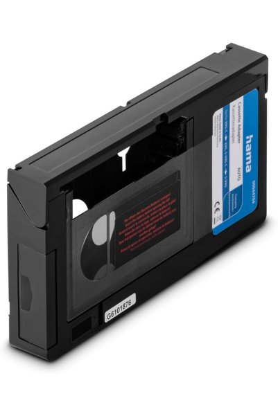 Hama 44704 adaptor casetă VHS-C / VHS, 6 mm, motorizat