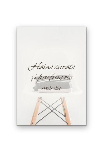 OEM Poster Cardboard 250g A4 Wall Art with quote Always clean and fragrant cl...