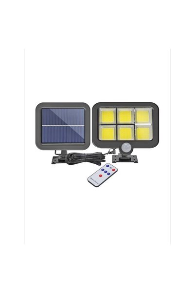 Generic Brand Lampă Solară LED COB 30W cu Senzor de Mișcare, 120 LED-uri, Tel...