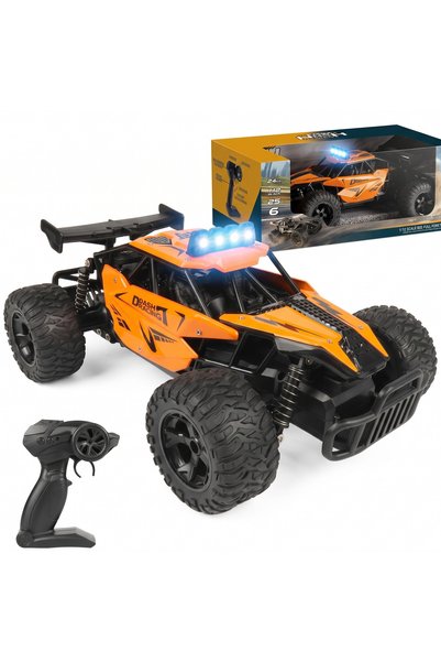Gopo Toys Masina cu Telecomanda RC, Drift Car, 20 Km/h, 2.4 GHz, Suspensii In...