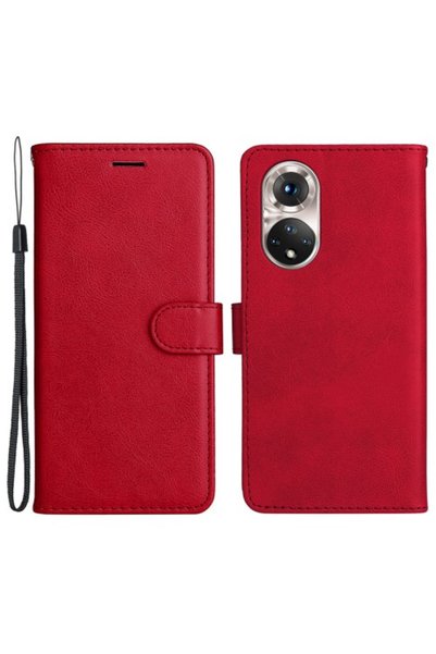 OEM Θήκη Πορτοφόλι Όψης Δέρματος με Βάση για Honor 50 5G / Huawei nova 9 - Κό...