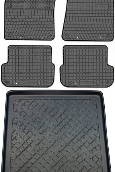 Max-Dywanik Audi A6 C6 Kombi din 06.2006-2011 SET - covorașe auto din cauciuc...