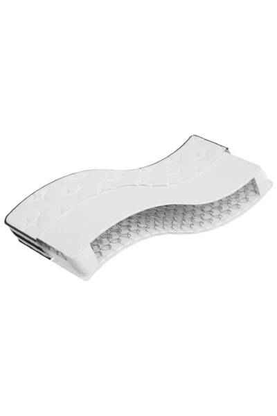 vidaxl Saltea cu arcuri bonnell, fermitate medie, 80x220 cm