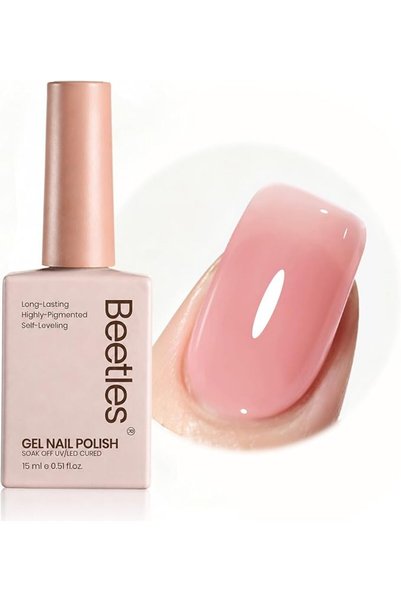 beetles Gel Polish جل بناء الأظافر بيتس بيلدر 6 قطع، جل مقوي 8 في 1، تايم تو ...