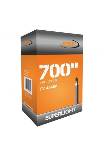 CST Cameră de aer 700x23/25 FV PRESTA 48mm SUPER UȘOARĂ 80g