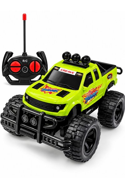 Janissary Truck Kırmızı Uzaktan Kumandalı Şarjlı Monster Truck Arazi Aracı
