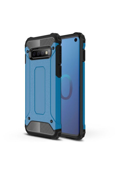 OEM Υβριδική Θήκη Tough Armor TPU και Πλαστικό για Samsung Galaxy S10, Μπλε