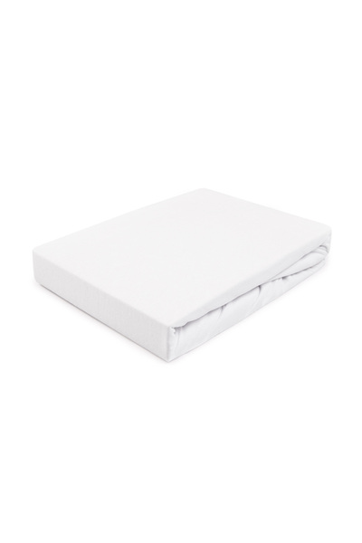 Darymex Cearsaf cu maneca scurta Jersey 120x200 001 alb