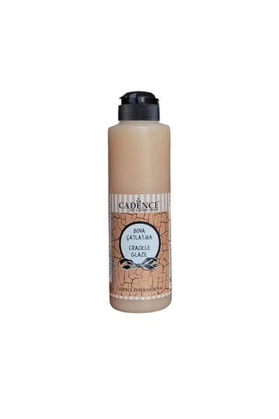 Cadence Boya Boya Çatlatma Mediumu 250 ml (Tek Aşamalı Çatlak ve Eskitme Efekti)