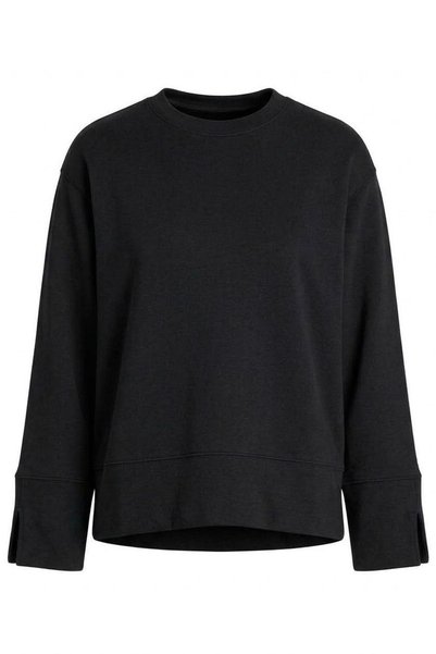 Tmptekstil Slit Tunic-Black Black