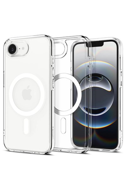 Spigen Husă pentru iPhone 16e - Ultra Hibridă MagSafe - Transparentă