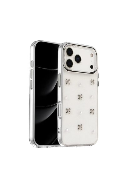 FMA Apple iPhone 17 Pro Max Bow Patterned Cover - Pattern 8