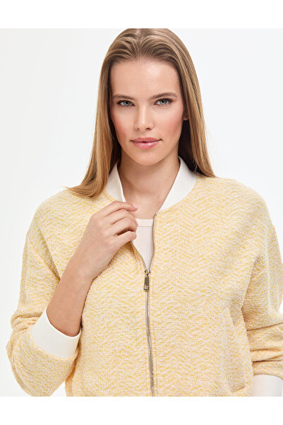 Pierre Cardin كارديجان محبوك باللون الليموني 50319913-VR035