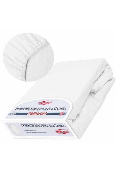 Darymex Cearsaf cu elastic 180x200 alb 001 Premium