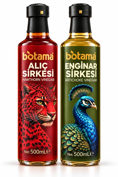 Biotama 1 Alıç + 1 Enginar Sirke Seti 2 x 500 ml