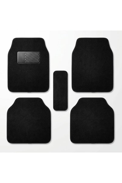 AutoFamily AUTO FAMILY 5 PCS Car Floor Mats Set – Universal Fit Polypropylene...