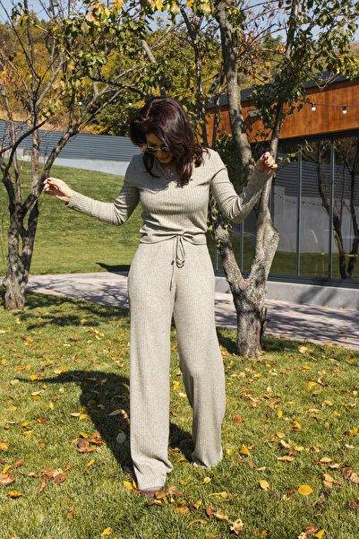 RAMONA BADESCU EXCLUSIVE Set Confortabil - Melanj verde salvie