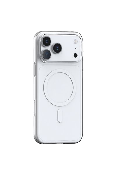 TORRAS Husă pentru iPhone 17 Pro Max - Seria SlimFit MagSafe - Transparentă