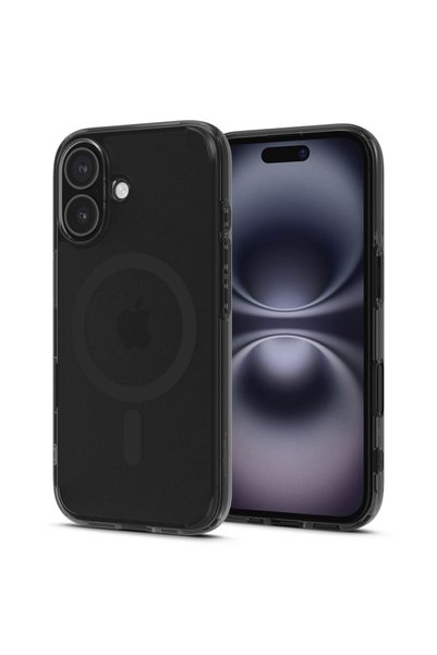 Spigen Husa premium pentru iPhone 16 - Ultra Hybrid T MagSafe - Negru mat