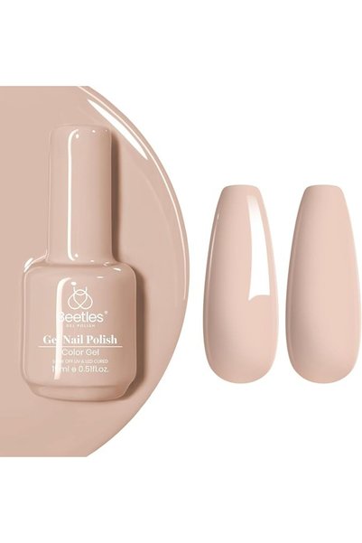 beetles Gel Polish Beetles Jelly Gel Nail Polish Set, 6 Colors Nude Sheer Nat...