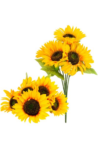 Martom floarea-soarelui buchet de flori-soarelui flori artificiale
